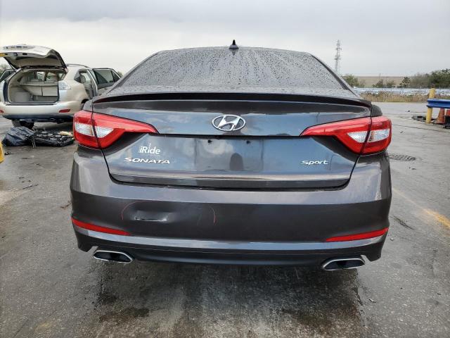 5NPE34AF2FH211476 - 2015 HYUNDAI SONATA SPORT CHARCOAL photo 6