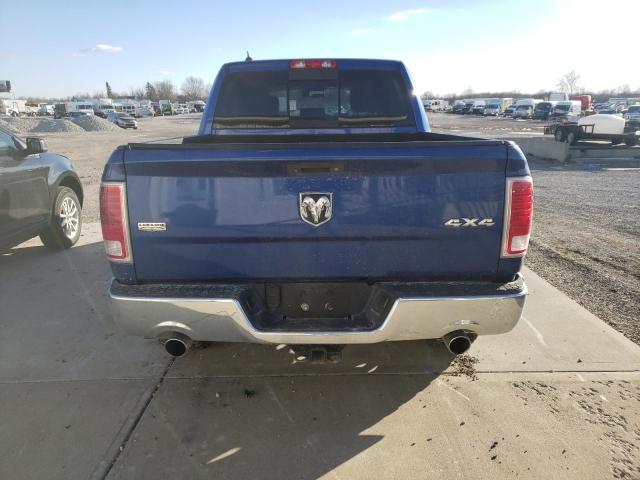 1C6RR7NM9GS114196 - 2016 RAM 1500 LARAMIE BLUE photo 6