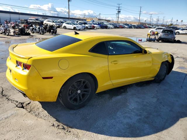 2G1FA1E36C9108447 - 2012 CHEVROLET CAMARO LS YELLOW photo 3