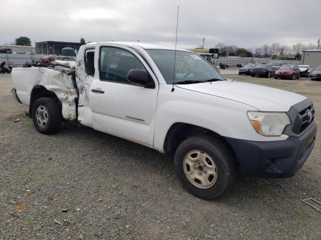 5TFTX4CN5EX043254 - 2014 TOYOTA TACOMA ACCESS CAB WHITE photo 4