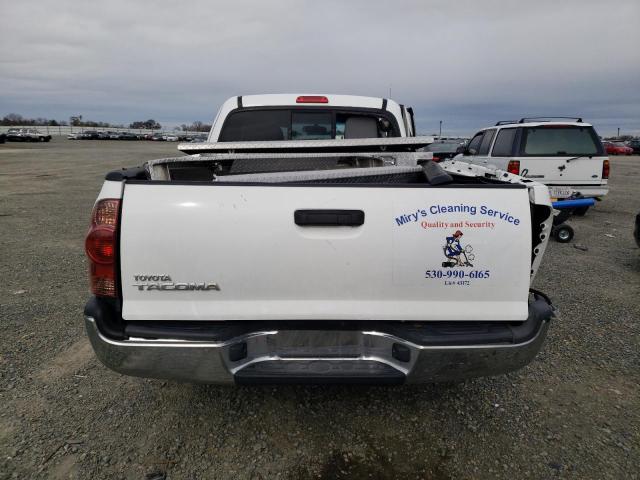 5TFTX4CN5EX043254 - 2014 TOYOTA TACOMA ACCESS CAB WHITE photo 6