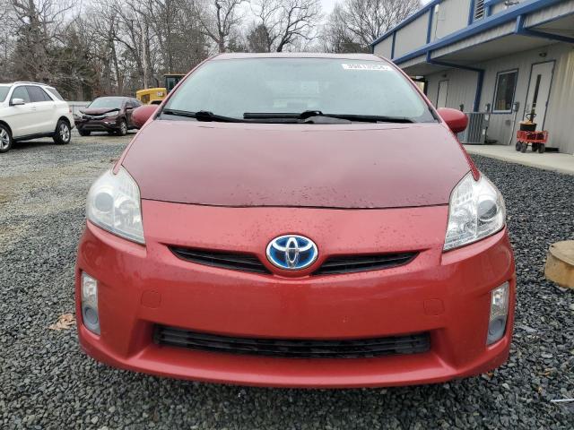 JTDKN3DU1B1448494 - 2011 TOYOTA PRIUS RED photo 5