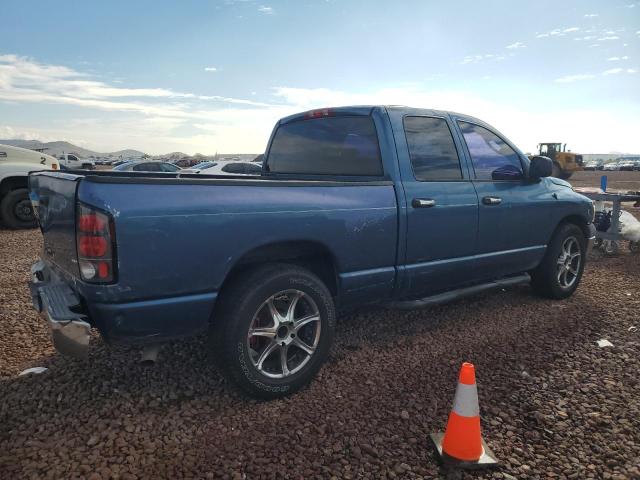 3D7HA18N12G164061 - 2002 DODGE RAM 1500 BLUE photo 3