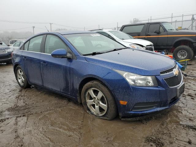 1G1PF5SC3C7251357 - 2012 CHEVROLET CRUZE LT BLUE photo 4