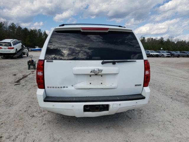 3GNFC16067G318393 - 2007 CHEVROLET SUBURBAN C1500 WHITE photo 6