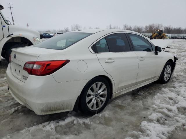 4S3BNAD64F3028468 - 2015 SUBARU LEGACY 2.5I PREMIUM WHITE photo 3