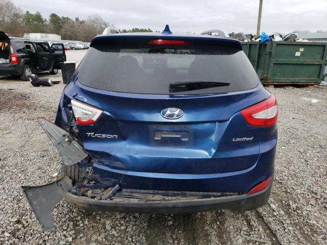 KM8JU3AG3EU851162 - 2014 HYUNDAI TUCSON GLS BLUE photo 6