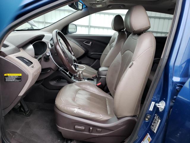 KM8JU3AG3EU851162 - 2014 HYUNDAI TUCSON GLS BLUE photo 7