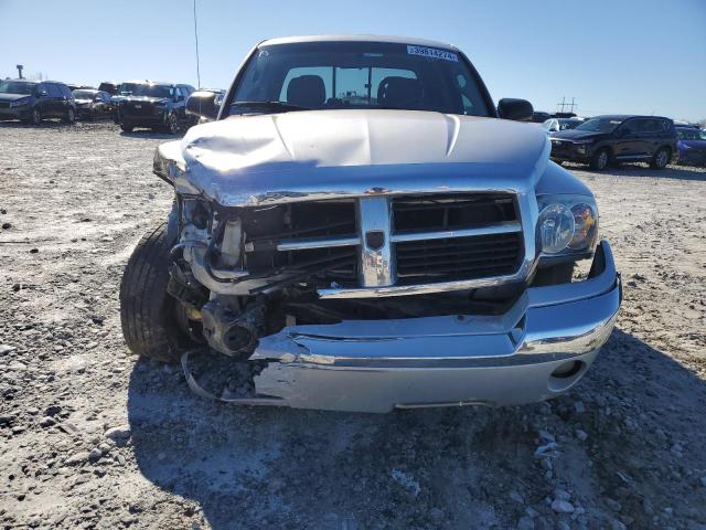 1D7HE58K97S108077 - 2007 DODGE DAKOTA QUAD LARAMIE SILVER photo 5