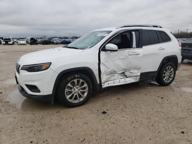 1C4PJLCB4KD144169 - 2019 JEEP CHEROKEE LATITUDE WHITE photo 1