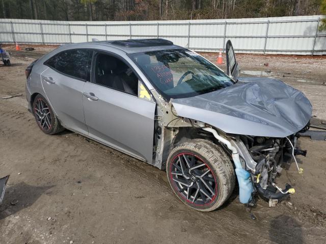 SHHFK7H94LU208029 - 2020 HONDA CIVIC SPORT TOURING GRAY photo 4