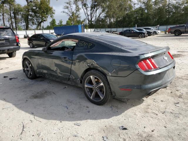 1FA6P8AM2G5271599 - 2016 FORD MUSTANG GREEN photo 2