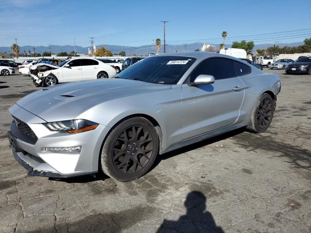 1FA6P8TH2K5185976 - 2019 FORD MUSTANG SILVER photo 1