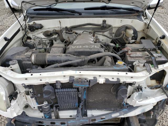 5TBBT44164S452444 - 2004 TOYOTA TUNDRA ACCESS CAB SR5 WHITE photo 11