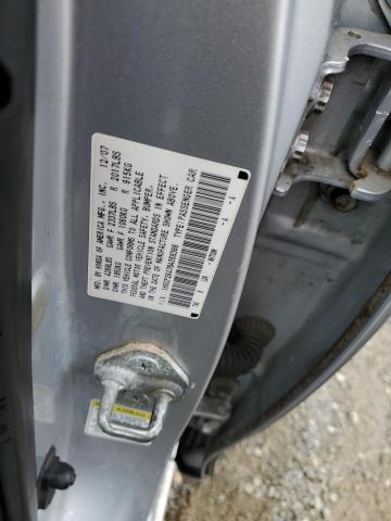 1HGCP26478A058368 - 2008 HONDA ACCORD LXP SILVER photo 12