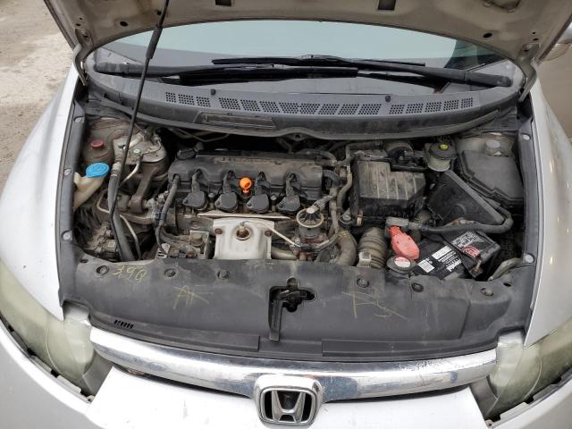 1HGFA15558L042645 - 2008 HONDA CIVIC LX SILVER photo 11