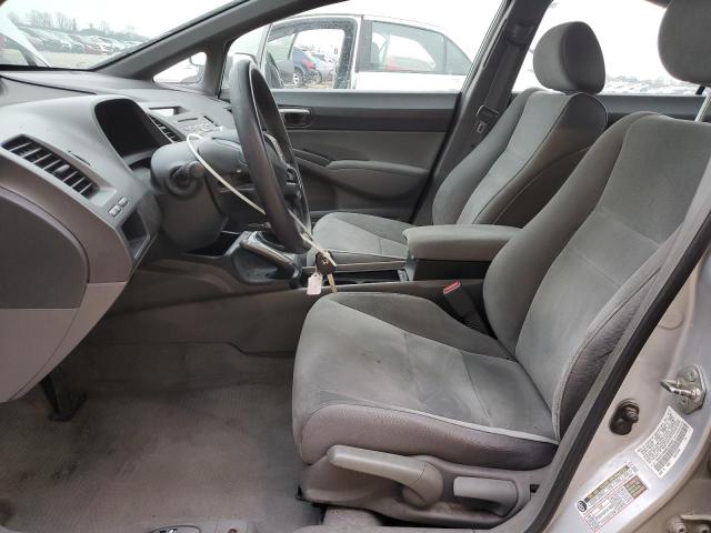 1HGFA15558L042645 - 2008 HONDA CIVIC LX SILVER photo 7