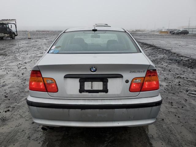 WBAAZ33475KP91355 - 2005 BMW 325 IS SULEV SILVER photo 6