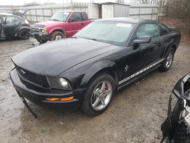 1ZVFT80N765141328 - 2006 FORD MUSTANG BLACK photo 1