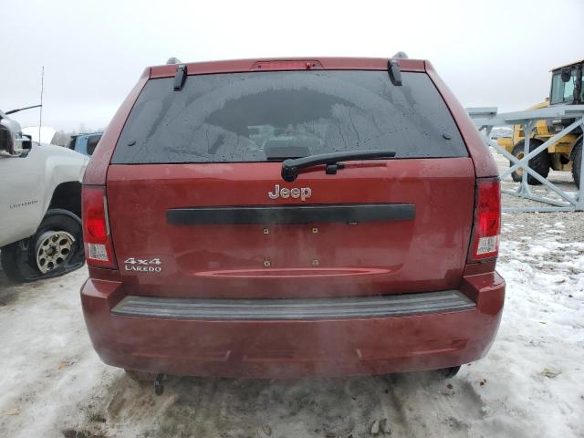 1J8GR48K68C169556 - 2008 JEEP GRAND CHER LAREDO BURGUNDY photo 6