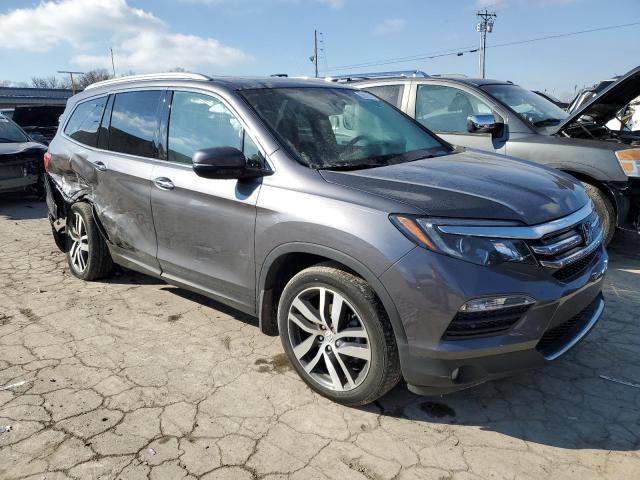 5FNYF6H06JB067441 - 2018 HONDA PILOT ELITE GRAY photo 4