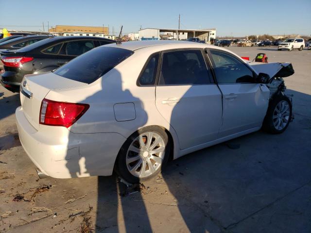 JF1GE74698G516387 - 2008 SUBARU IMPREZA WRX WHITE photo 3