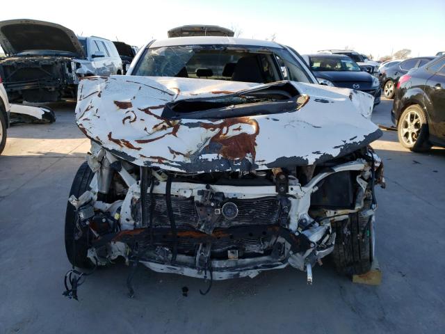 JF1GE74698G516387 - 2008 SUBARU IMPREZA WRX WHITE photo 5