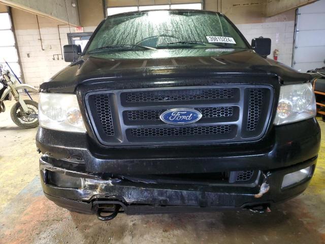 1FTPW14575KE45100 - 2005 FORD F150 SUPERCREW BLACK photo 5