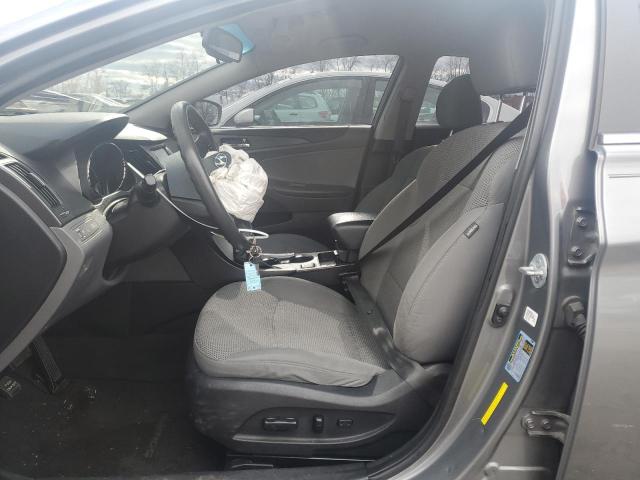 5NPEB4ACXEH841026 - 2014 HYUNDAI SONATA GLS GRAY photo 7