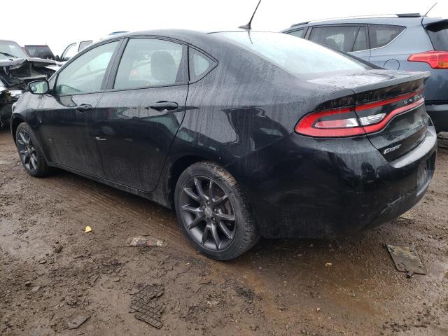 1C3CDFAA2GD767464 - 2016 DODGE DART SE BLACK photo 2