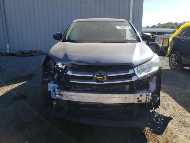 5TDZZRFH0KS298600 - 2019 TOYOTA HIGHLANDER LE BLUE photo 5