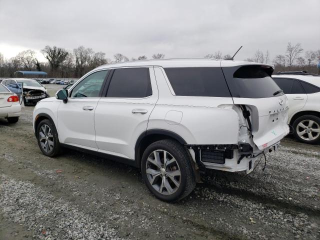 KM8R34HE4LU088193 - 2020 HYUNDAI PALISADE SEL WHITE photo 2