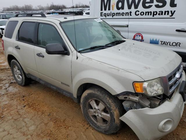 1FMCU03Z18KB78281 - 2008 FORD ESCAPE XLT WHITE photo 4