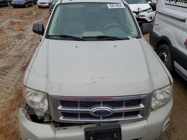 1FMCU03Z18KB78281 - 2008 FORD ESCAPE XLT WHITE photo 5