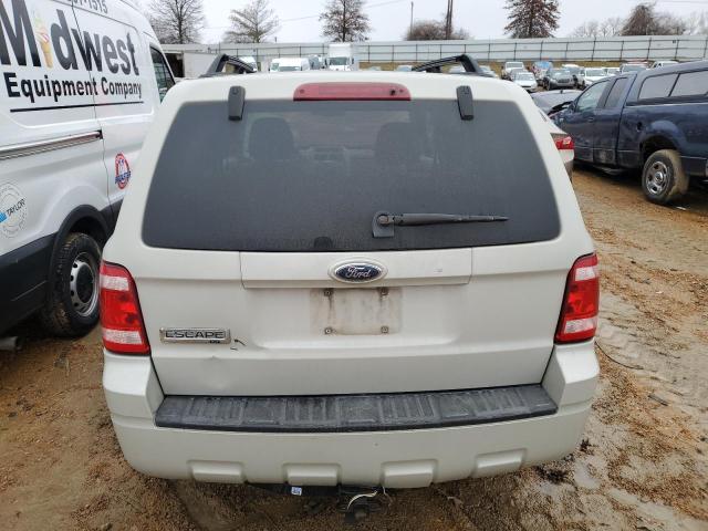 1FMCU03Z18KB78281 - 2008 FORD ESCAPE XLT WHITE photo 6