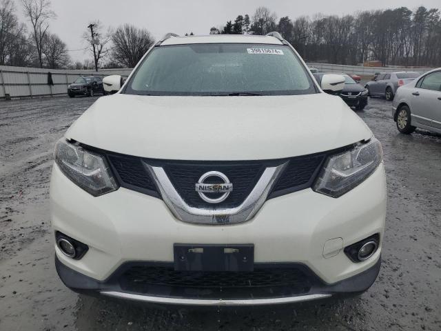 5N1AT2MV8GC915650 - 2016 NISSAN ROGUE S WHITE photo 5