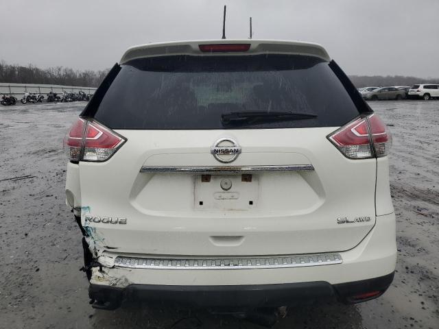 5N1AT2MV8GC915650 - 2016 NISSAN ROGUE S WHITE photo 6