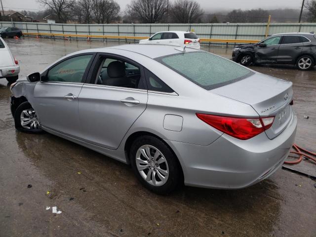 5NPEB4AC9BH206195 - 2011 HYUNDAI SONATA GLS SILVER photo 2