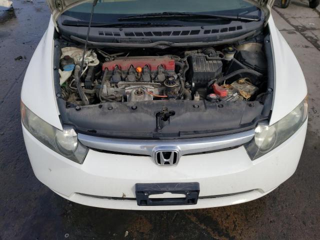 1HGFA16558L019638 - 2008 HONDA CIVIC LX WHITE photo 11