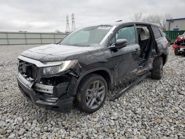 5FNYF8H51PB020561 - 2023 HONDA PASSPORT EXL BLACK photo 1