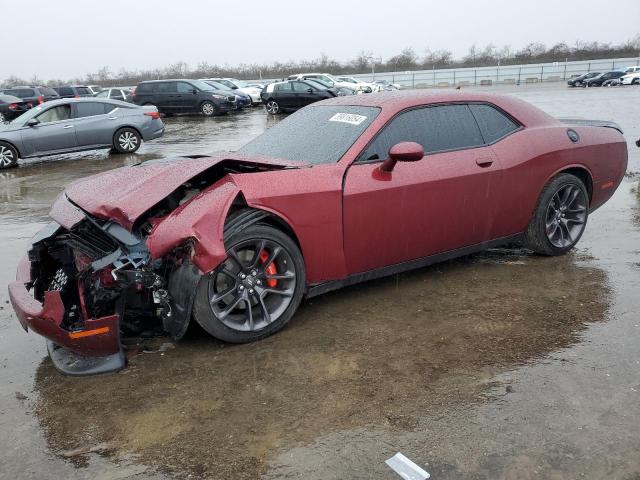2C3CDZFJ0NH181789 - 2022 DODGE CHALLENGER R/T SCAT PACK BURGUNDY photo 1