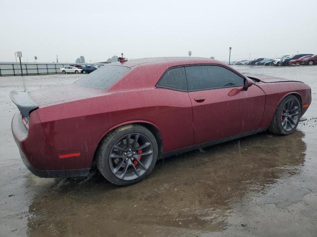 2C3CDZFJ0NH181789 - 2022 DODGE CHALLENGER R/T SCAT PACK BURGUNDY photo 3