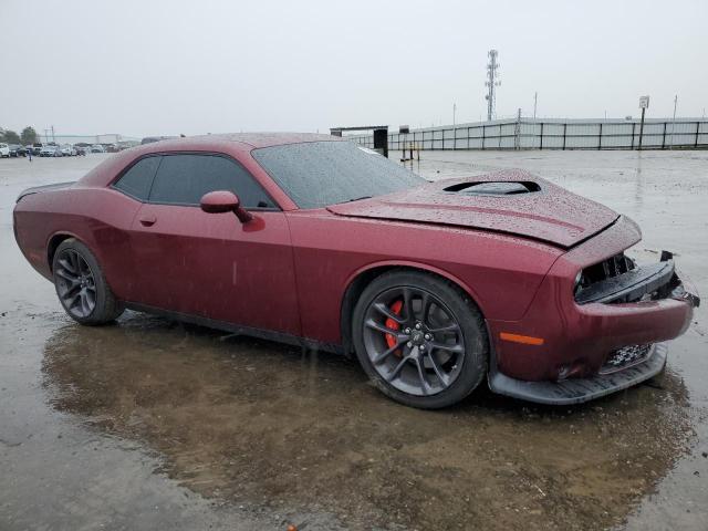 2C3CDZFJ0NH181789 - 2022 DODGE CHALLENGER R/T SCAT PACK BURGUNDY photo 4