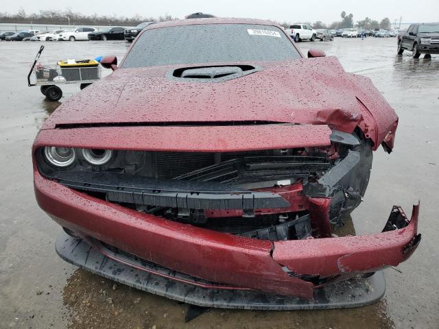 2C3CDZFJ0NH181789 - 2022 DODGE CHALLENGER R/T SCAT PACK BURGUNDY photo 5