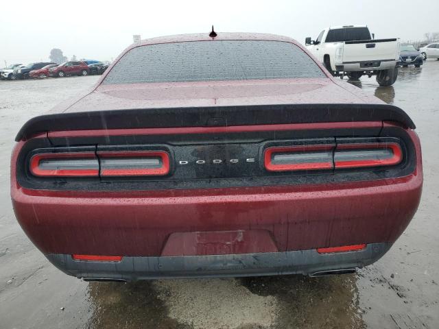 2C3CDZFJ0NH181789 - 2022 DODGE CHALLENGER R/T SCAT PACK BURGUNDY photo 6
