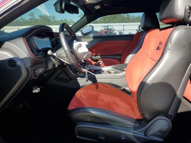 2C3CDZFJ0NH181789 - 2022 DODGE CHALLENGER R/T SCAT PACK BURGUNDY photo 7