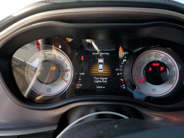 2C3CDZFJ0NH181789 - 2022 DODGE CHALLENGER R/T SCAT PACK BURGUNDY photo 9