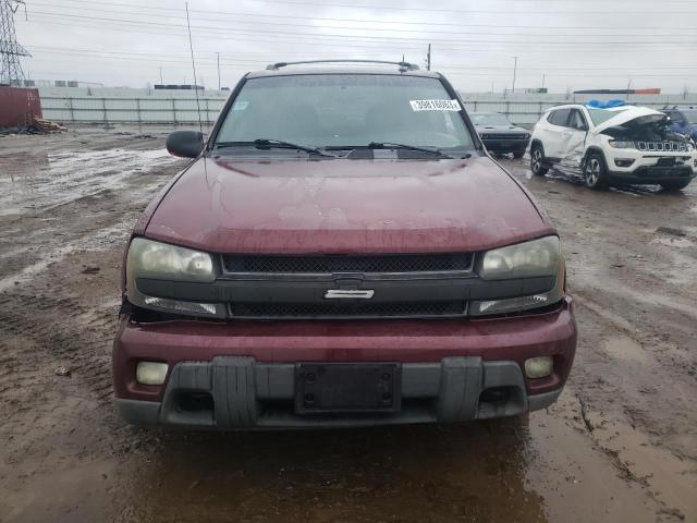 1GNDT13S442387391 - 2004 CHEVROLET TRAILBLAZE LS MAROON photo 5