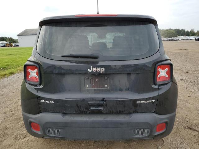 ZACNJBAB2LPL23251 - 2020 JEEP RENEGADE SPORT BLACK photo 6