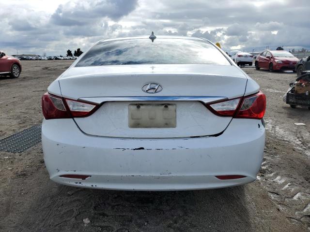 5NPEB4AC5CH456793 - 2012 HYUNDAI SONATA GLS WHITE photo 6